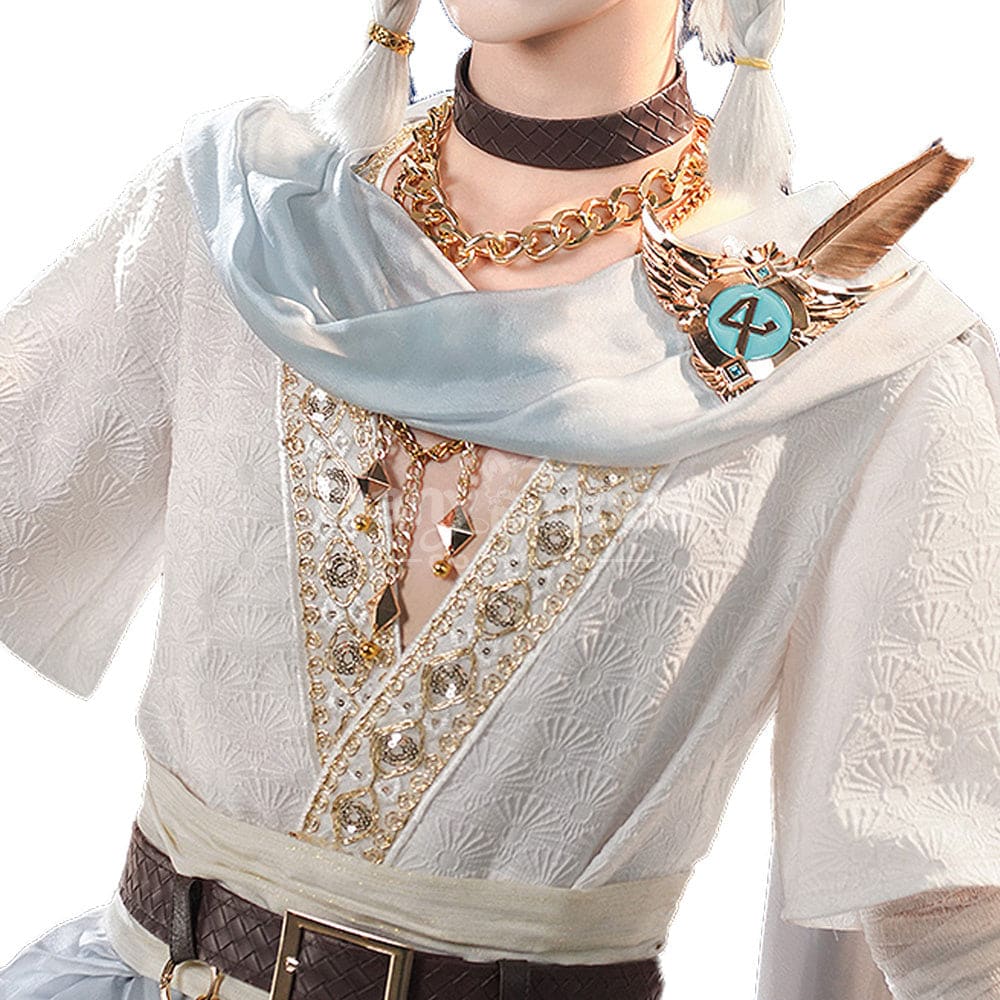 【In Stock】Game Identity Ⅴ Cosplay Pure White Prophet Cosplay Costume Premium Edition Cosplay Costumes