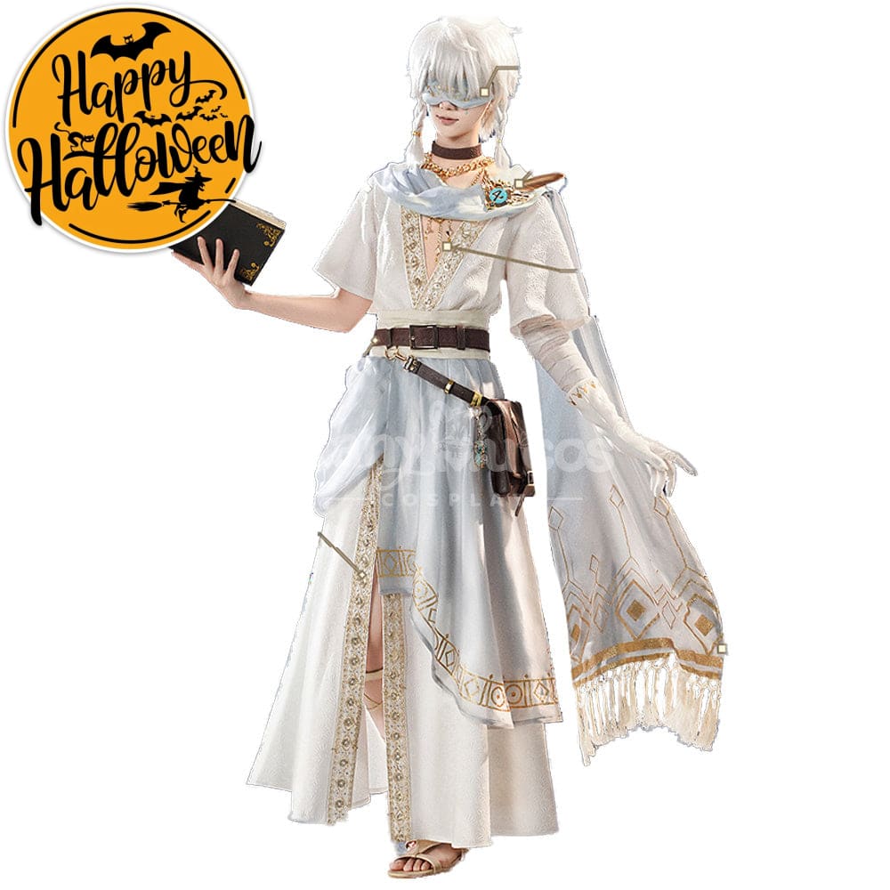 【In Stock】Game Identity Ⅴ Cosplay Pure White Prophet Cosplay Costume Premium Edition Cosplay Costumes