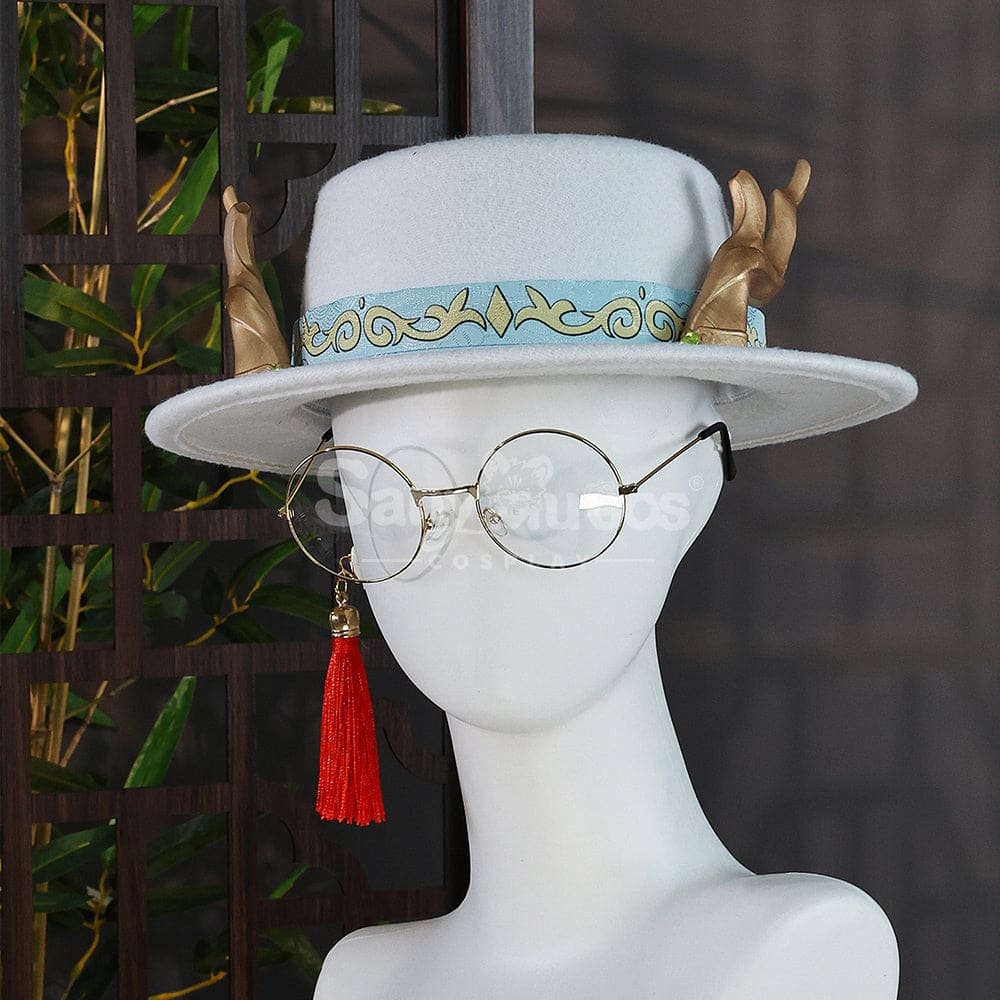 【In Stock】Game Identity Ⅴ Cosplay Qilin Of The East Black Guard Fan Wujiu & White Xie Bi’an