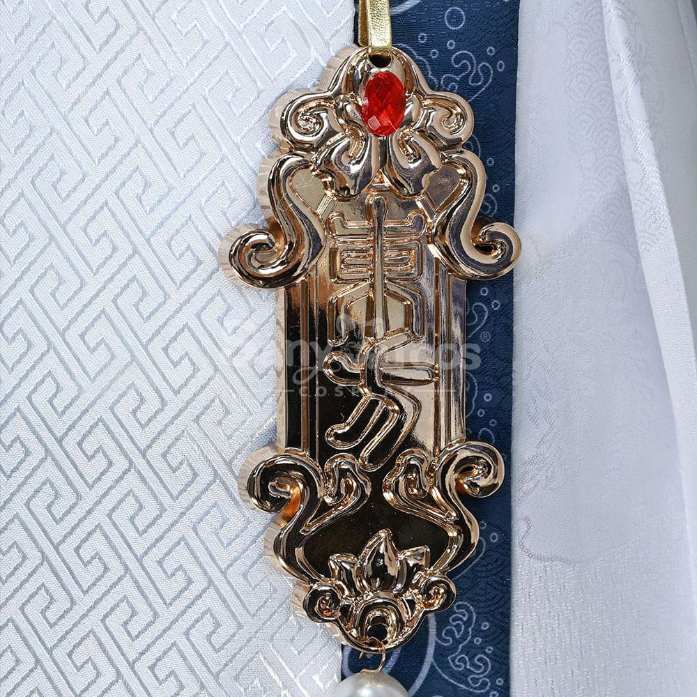 【In Stock】Game Identity Ⅴ Cosplay Qilin Of The East Black Guard Fan Wujiu & White Xie Bi’an