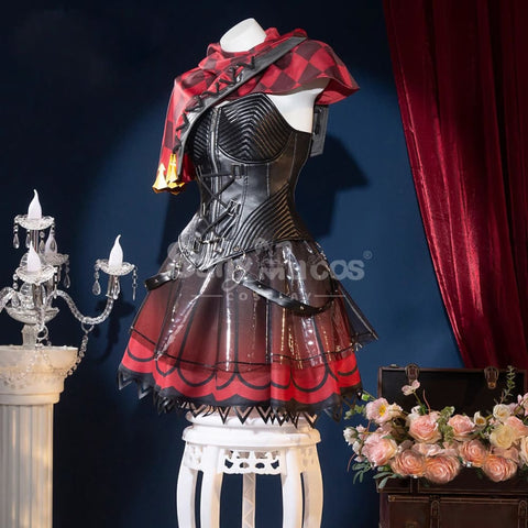 【In Stock】Game Identity V Cosplay Red Riding Hood Tracy Reznik Costume Costumes