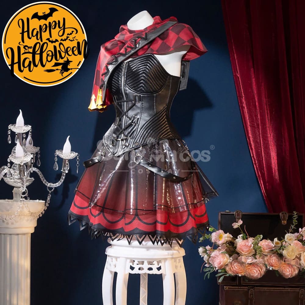 【In Stock】Game Identity V Cosplay Red Riding Hood Tracy Reznik Costume Costumes