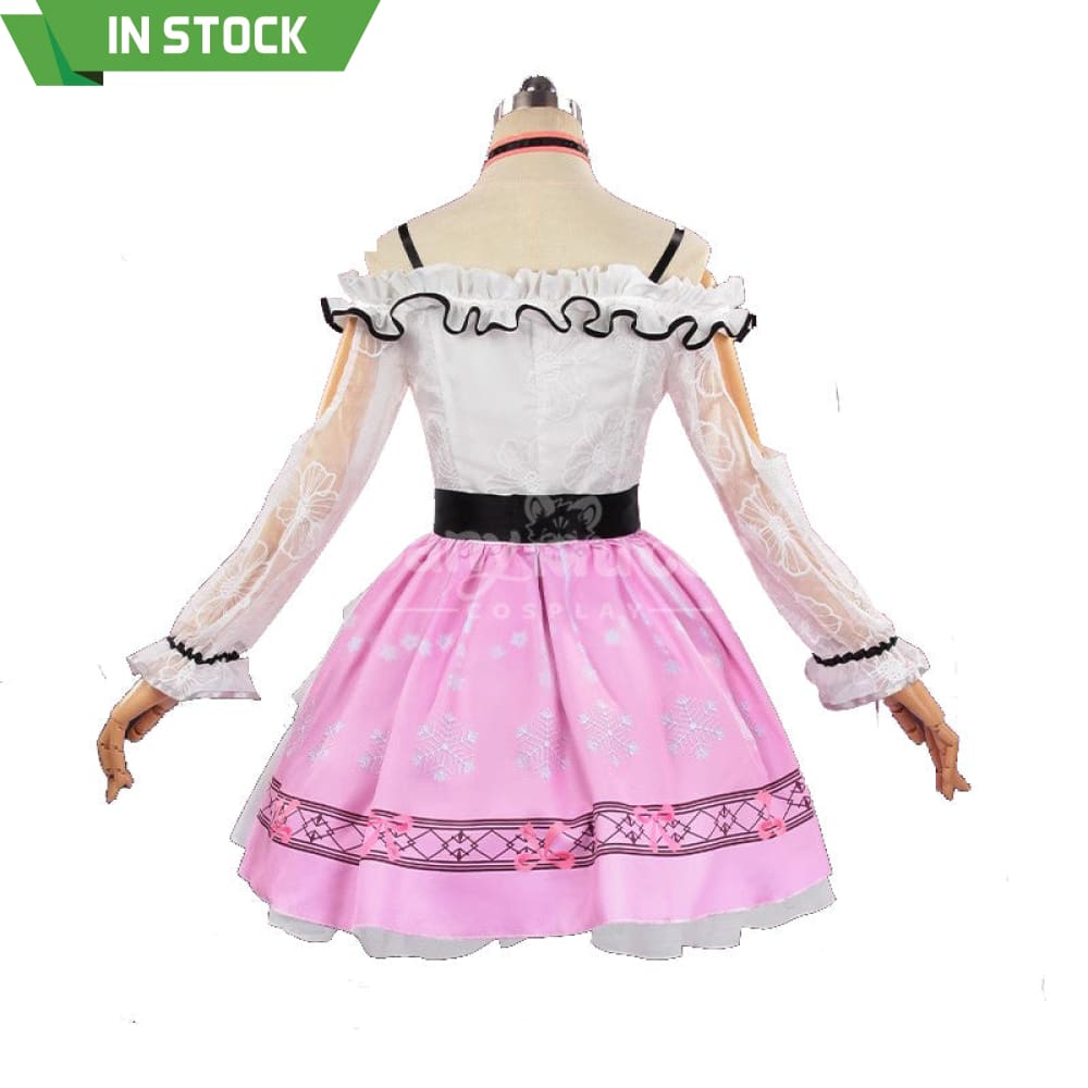 【In Stock】Game Infinity Nikki Cosplay Pink Dress Costume Costumes