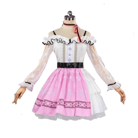 【In Stock】Game Infinity Nikki Cosplay Pink Dress Costume Costumes