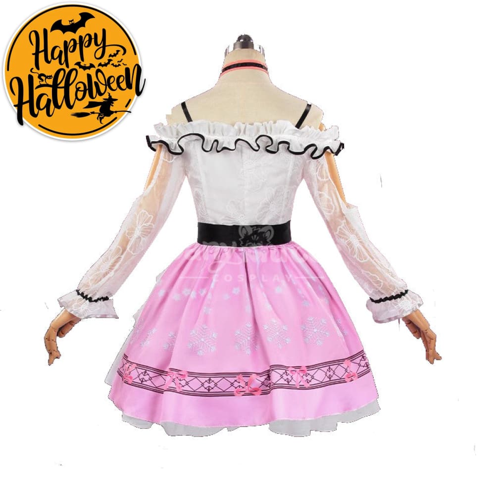 【In Stock】Game Infinity Nikki Cosplay Pink Dress Costume Costumes