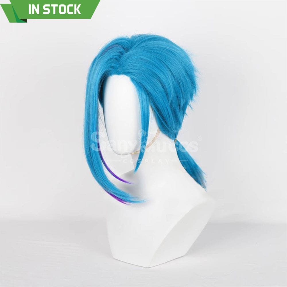 【In Stock】Game League Of Legends Arcane 2 Cosplay Jinx Wig Wigs