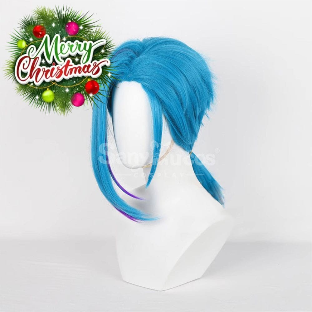 【In Stock】Game League Of Legends Arcane 2 Cosplay Jinx Wig Wigs