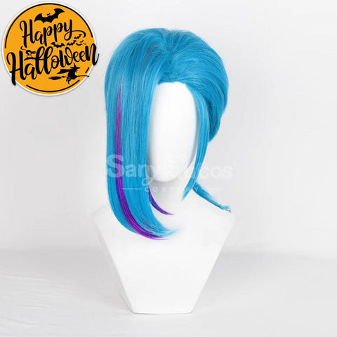 【In Stock】Game League Of Legends Arcane 2 Cosplay Jinx Wig Wigs