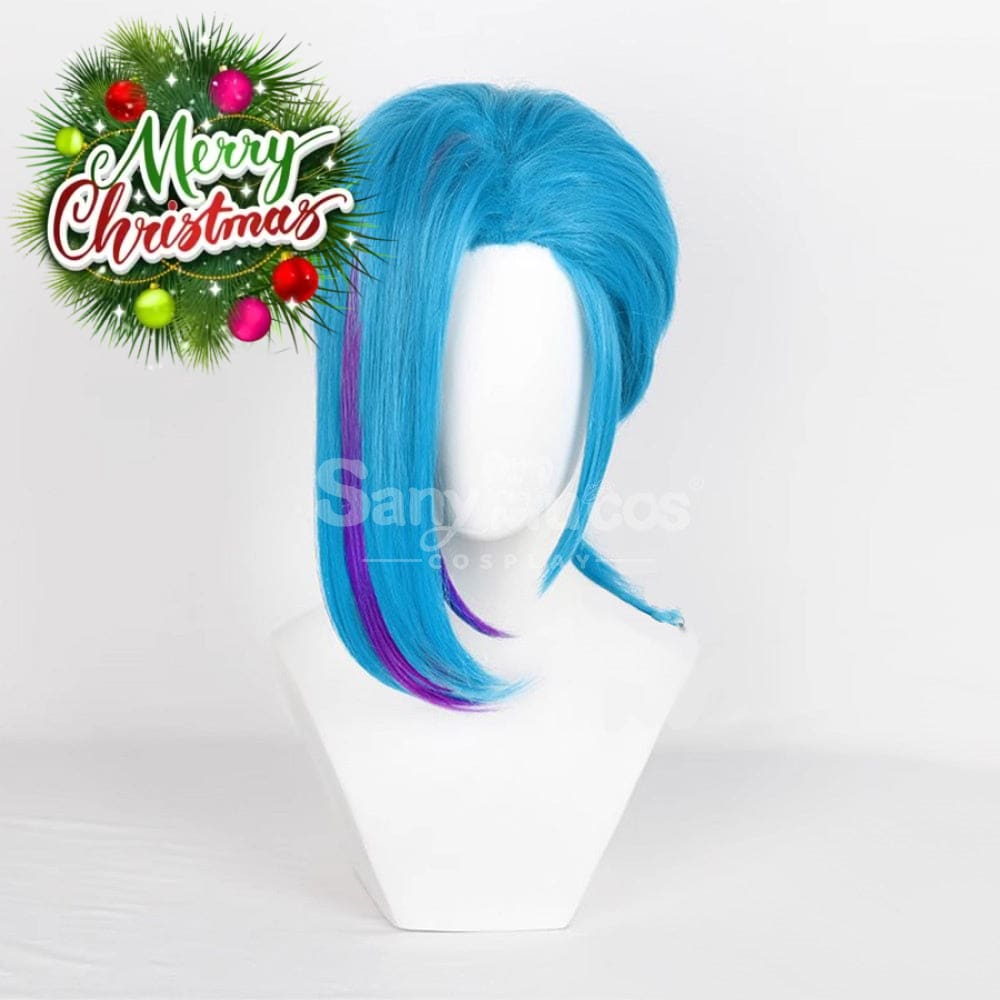 【In Stock】Game League Of Legends Arcane 2 Cosplay Jinx Wig Wigs