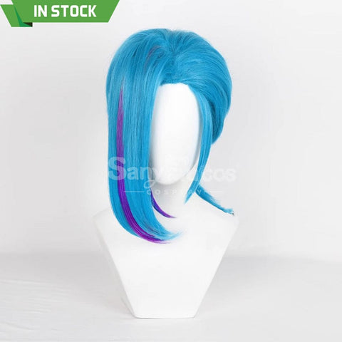 【In Stock】Game League Of Legends Arcane 2 Cosplay Jinx Wig Wigs