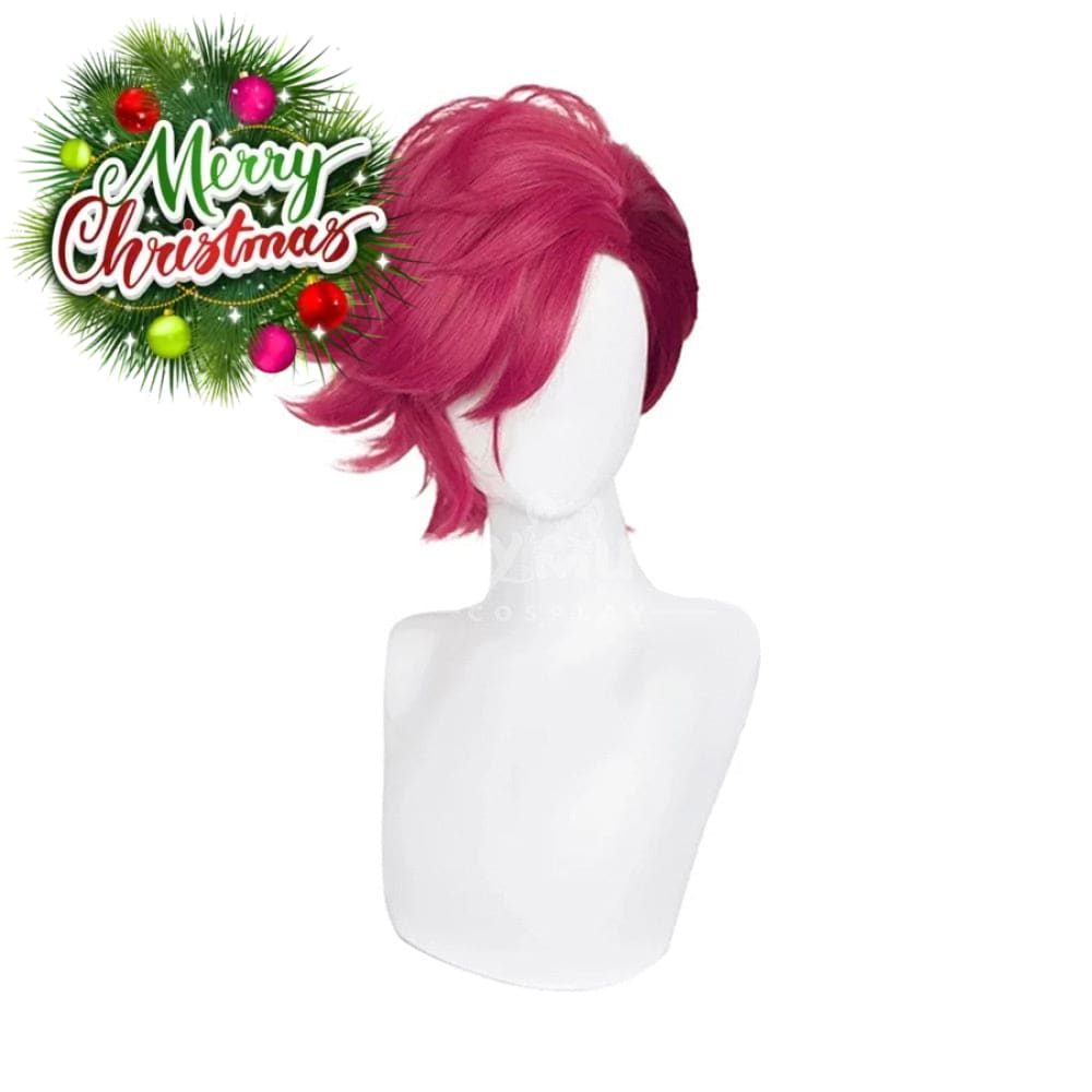 【In Stock】Game League Of Legends Arcane 2 Cosplay Vi Red Wig Wigs