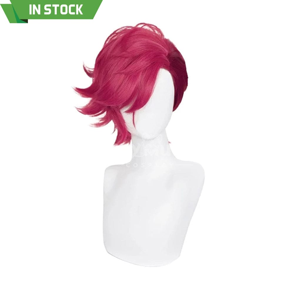 【In Stock】Game League Of Legends Arcane 2 Cosplay Vi Red Wig Wigs