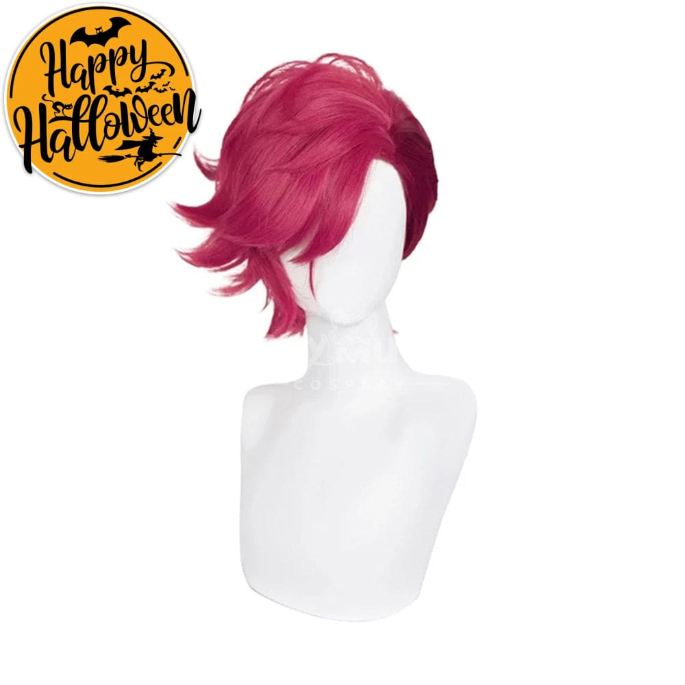 【In Stock】Game League Of Legends Arcane 2 Cosplay Vi Red Wig Wigs