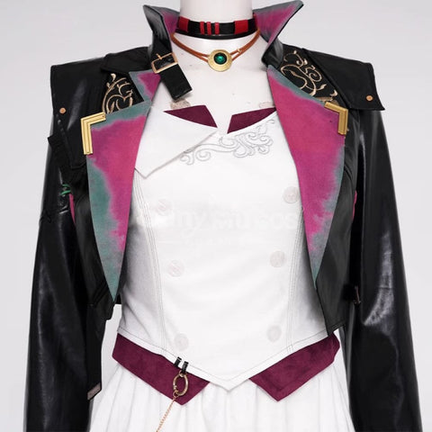 【Pre-Sale】Game League Of Legends Arcane Cosplay Jinx Dress Costume Premium Edition Costumes