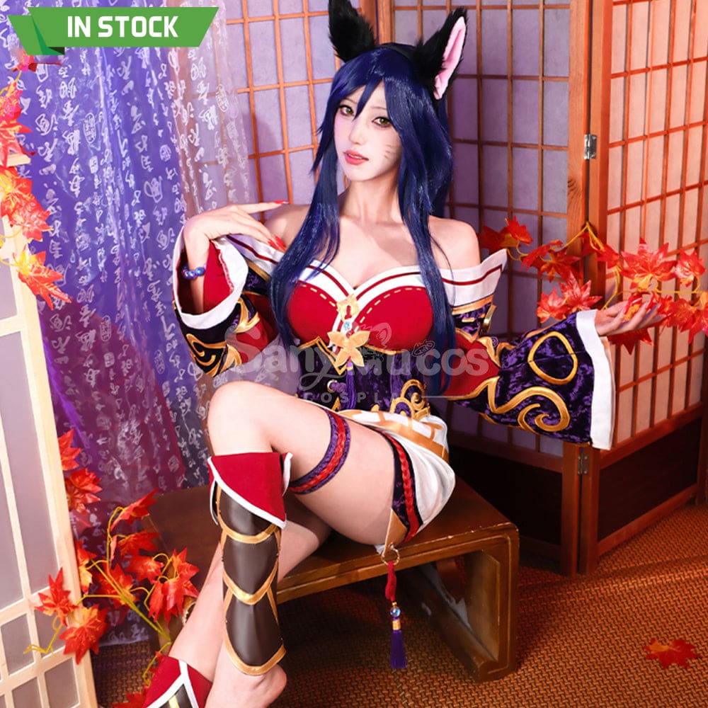 Game League Of Legends Cosplay Ahri Costume Costumes