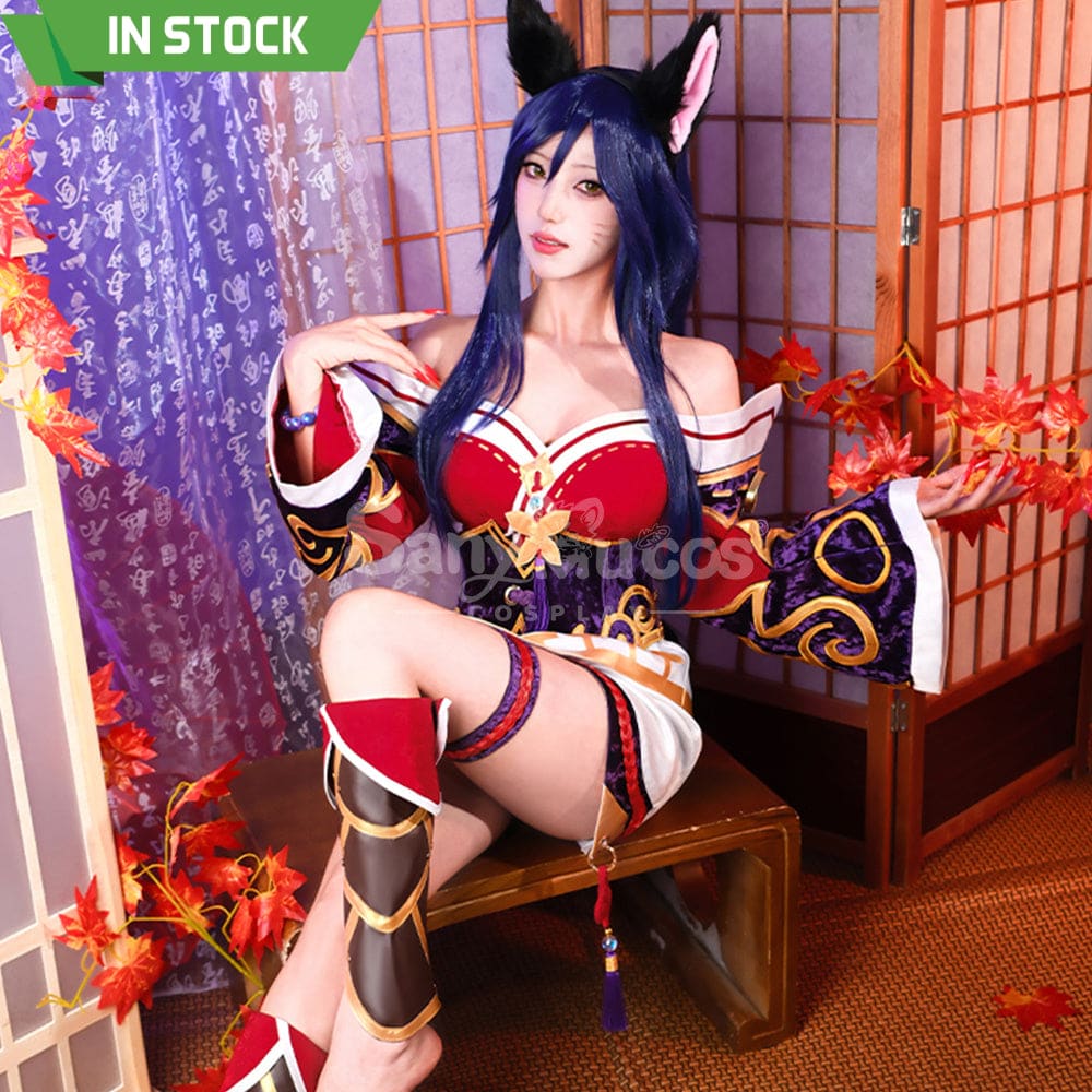 Game League Of Legends Cosplay Ahri Costume Costumes