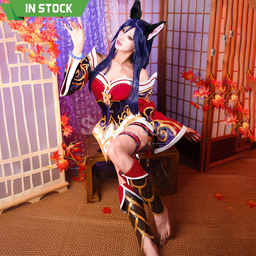 Game League Of Legends Cosplay Ahri Costume Costumes