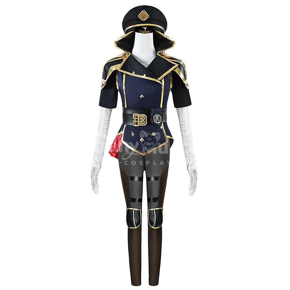 【In Stock】Game League Of Legends Cosplay Arcane Vi Costume Costumes