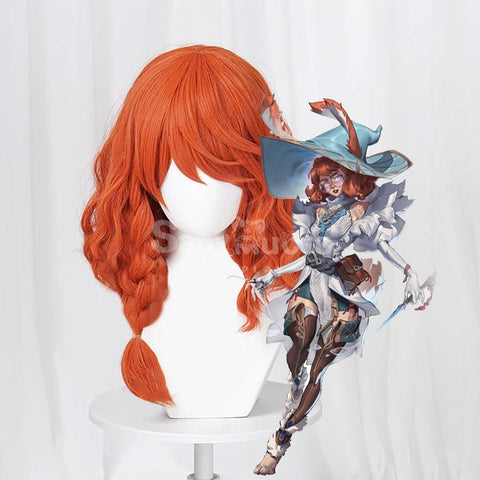 【In Stock】Game League of Legends Cosplay Aurora Witch Bunny Champion Cosplay Wig Cosplay Wigs