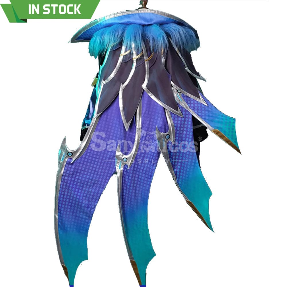 【In Stock】Game League Of Legends Cosplay Battle Bat Xayah Costume Premium Edition Costumes