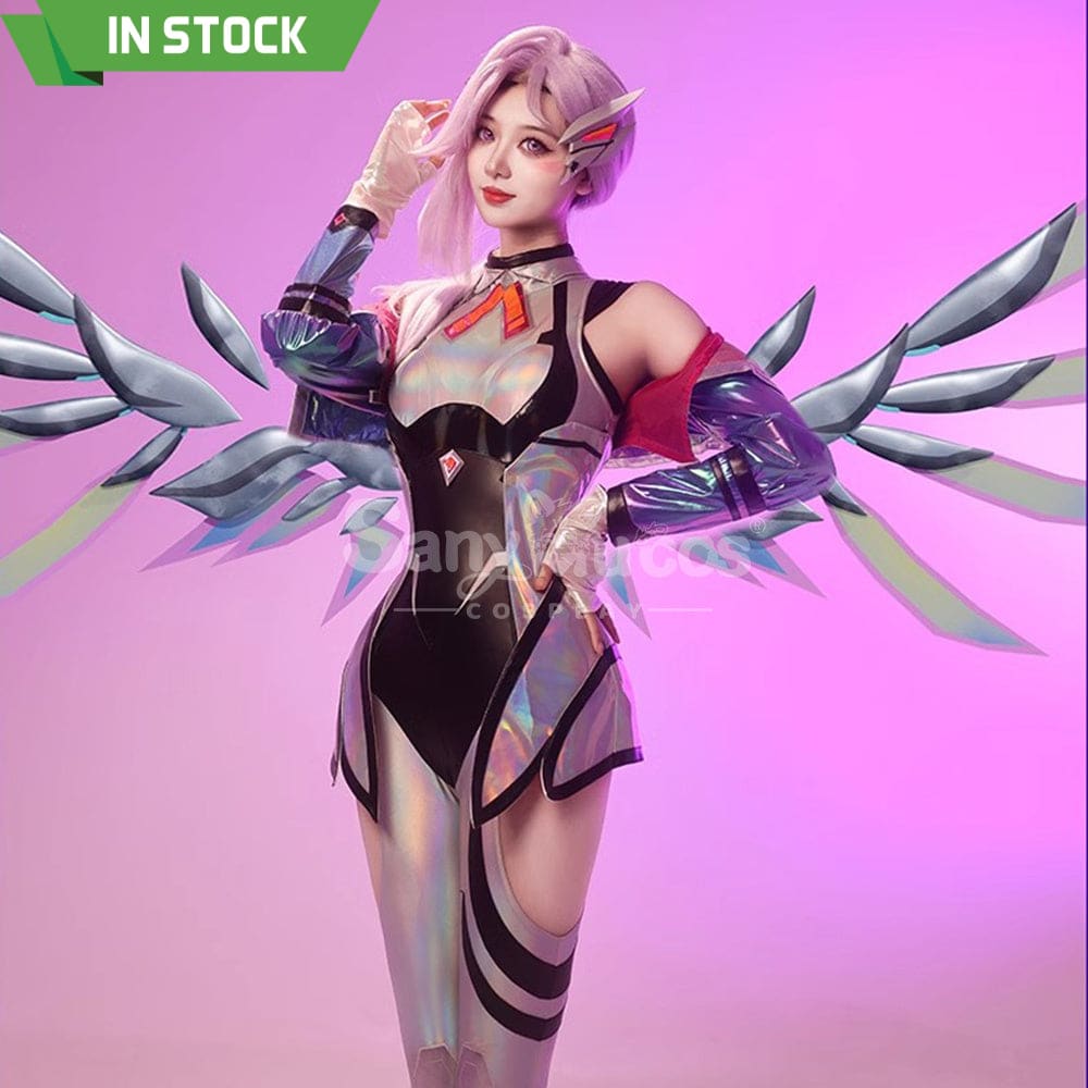 【In Stock】Game League Of Legends Cosplay Battle Dove Seraphine Costume Premium Edition Costumes