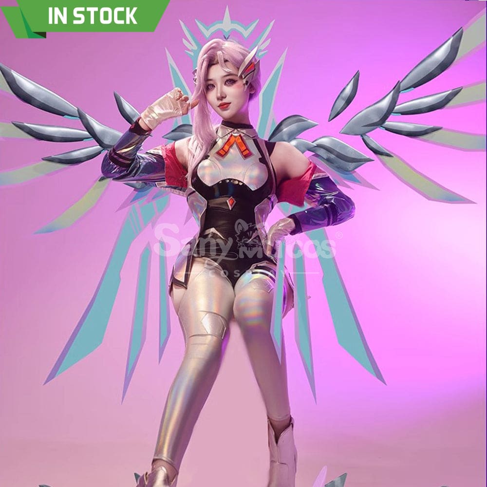 【In Stock】Game League Of Legends Cosplay Battle Dove Seraphine Costume Premium Edition Costumes