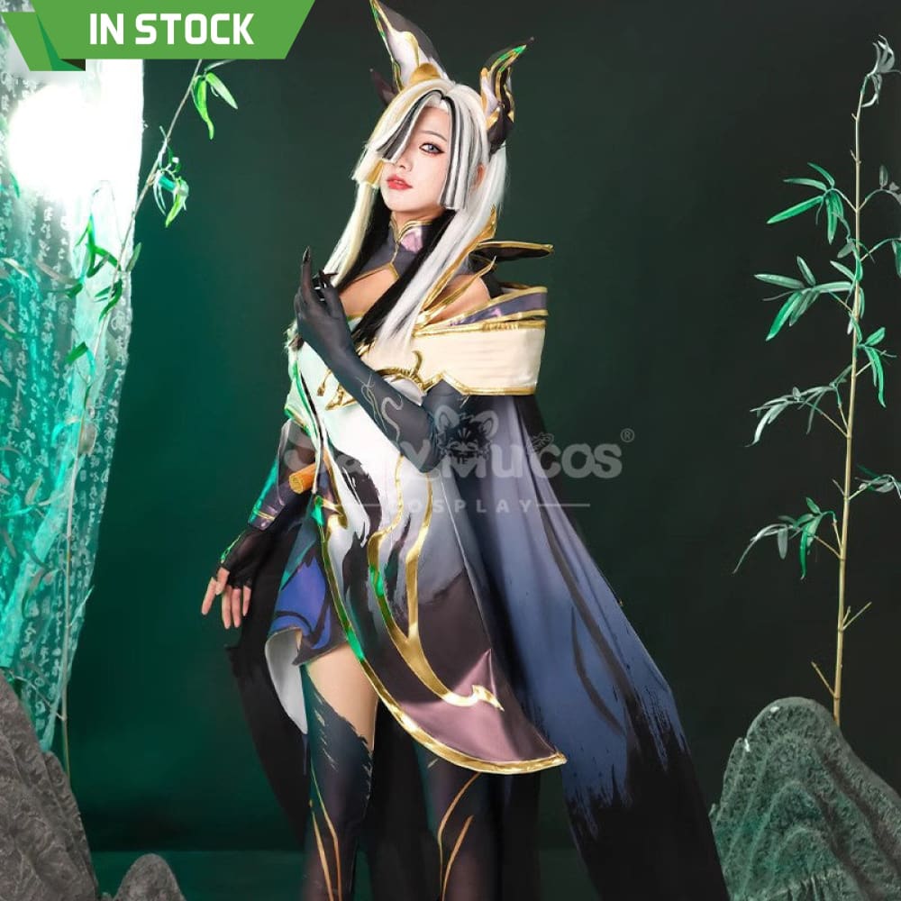 【In Stock】Game League Of Legends Cosplay Calligraphia Xayah Costume Premium Edition Costumes