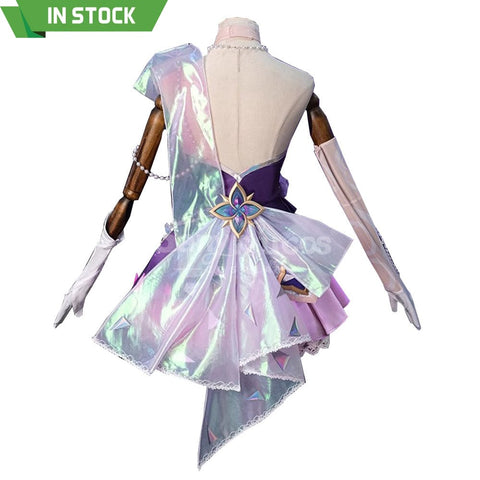 【Pre-Sale】Game League Of Legends Cosplay Crystal Rose Seraphine Costume Premium Edition Costumes