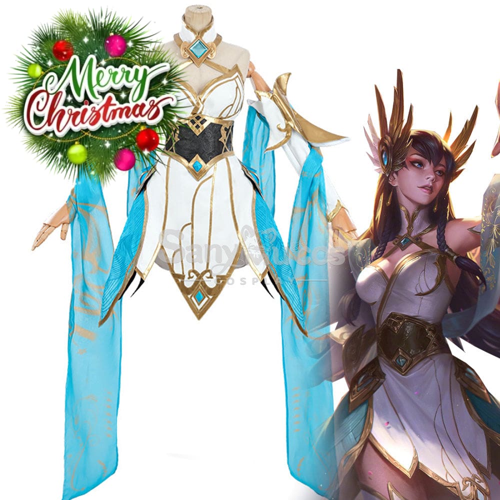 【In Stock】Game League Of Legends Cosplay Divine Sword Irelia Costume Costumes