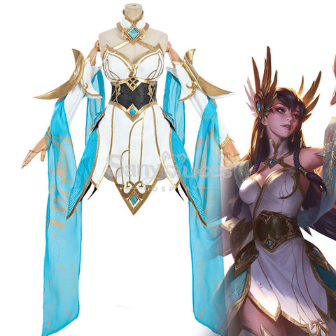 【In Stock】Game League Of Legends Cosplay Divine Sword Irelia Costume Costumes