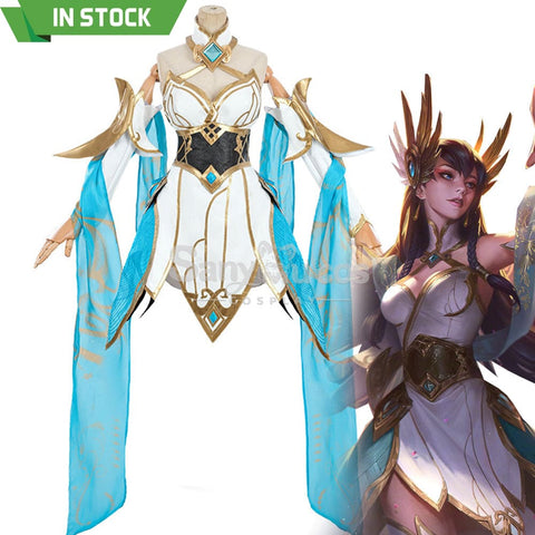 【In Stock】Game League Of Legends Cosplay Divine Sword Irelia Costume Costumes