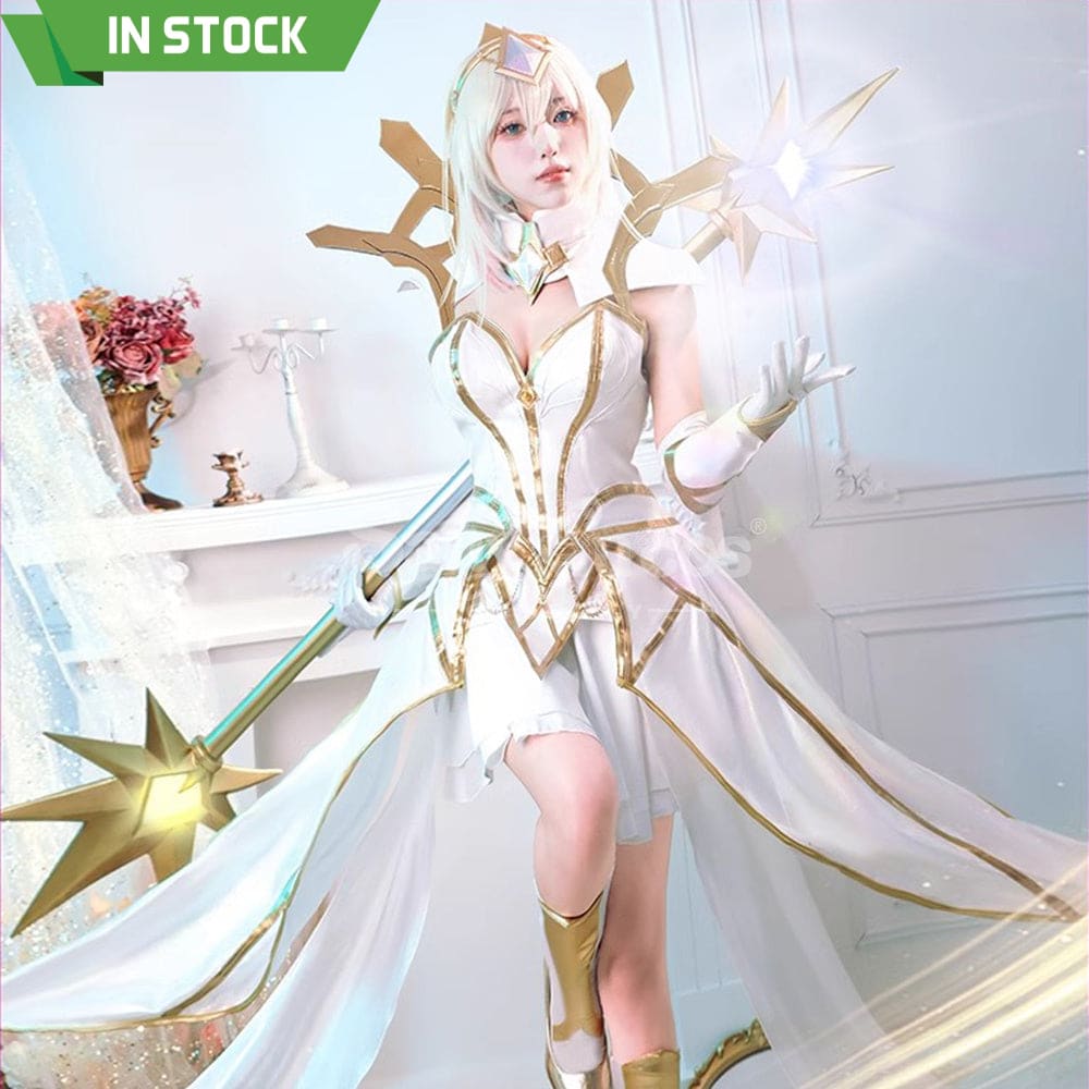 【In Stock】Game League Of Legends Cosplay Parries Costume Premium Edition Costumes