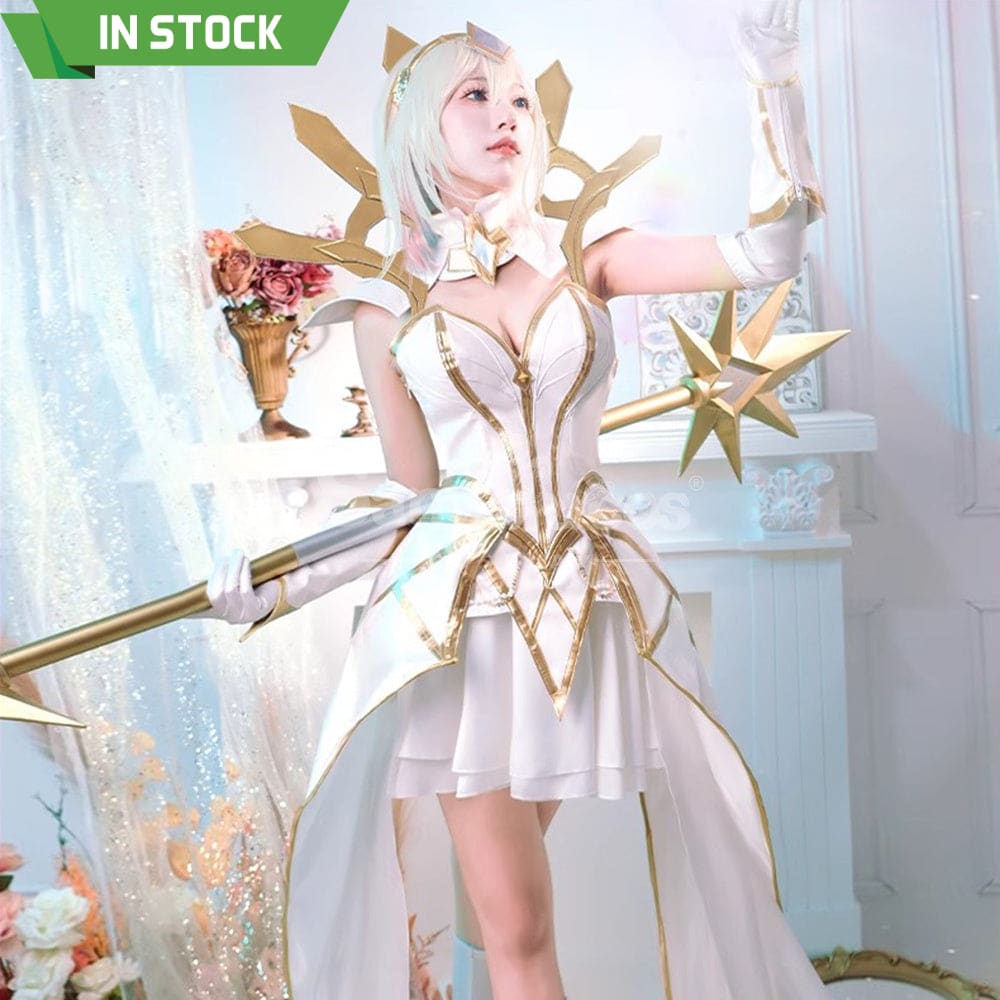 【In Stock】Game League Of Legends Cosplay Parries Costume Premium Edition Costumes