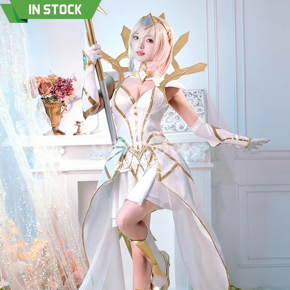 【In Stock】Game League Of Legends Cosplay Parries Costume Premium Edition Costumes