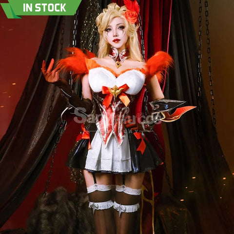 【In Stock】Game League Of Legends Cosplay Evelyn Costume Premium Edition Costumes