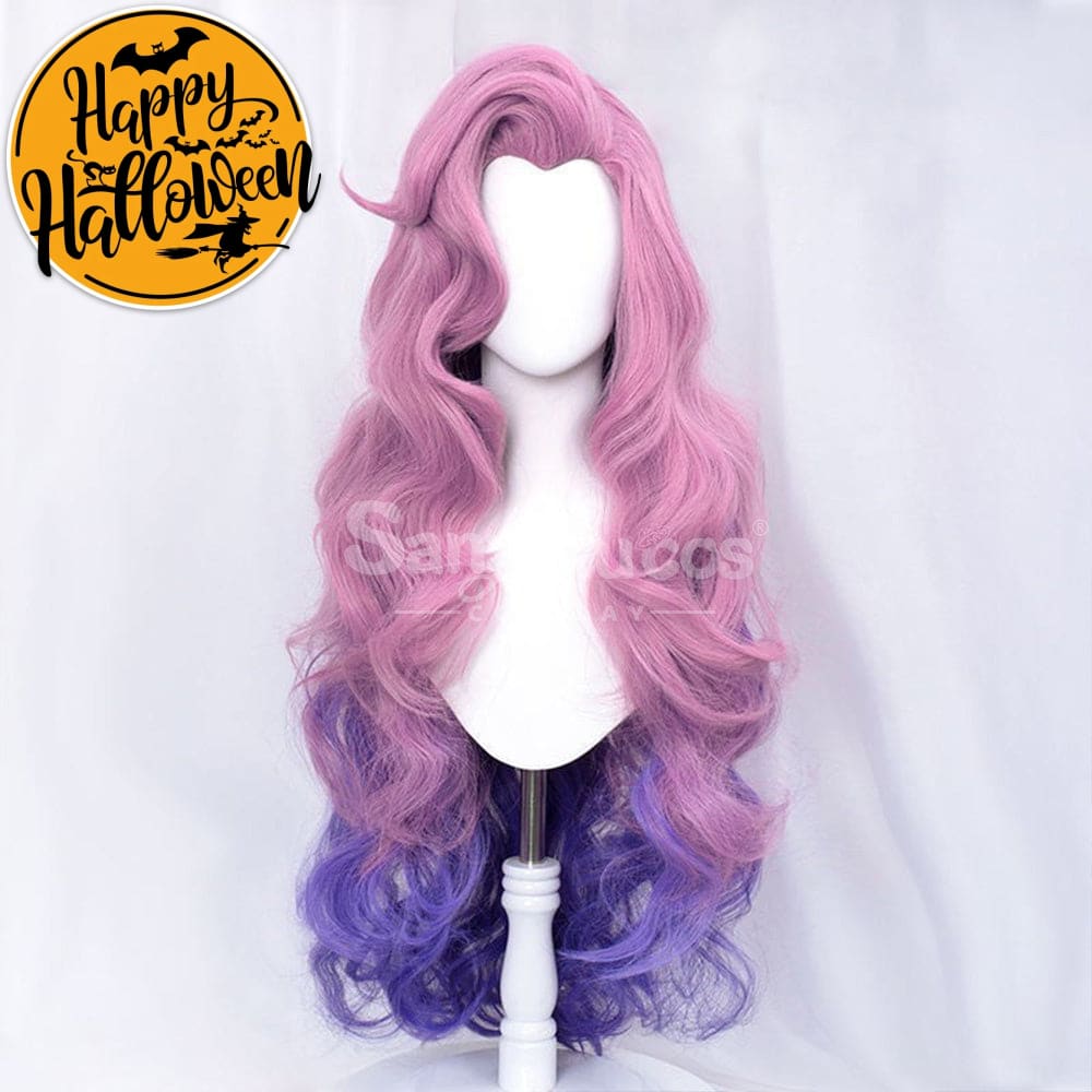 【In Stock】Game League Of Legends Cosplay Gradient Color Fluffy Seraphine Wig Wigs