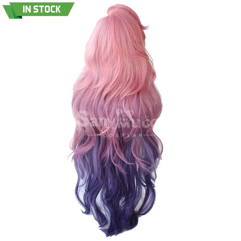 【In Stock】Game League Of Legends Cosplay Gradient Color Fluffy Seraphine Wig Wigs