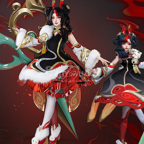 【In Stock】Game League of Legends Cosplay Gwen Christmas Cosplay Costume Cosplay Costumes