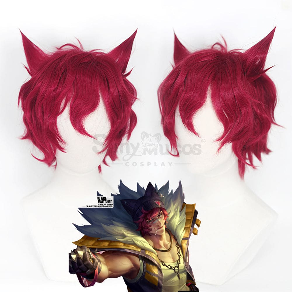 【In Stock】Game League Of Legends Cosplay Heartsteel Sett Wig Wigs