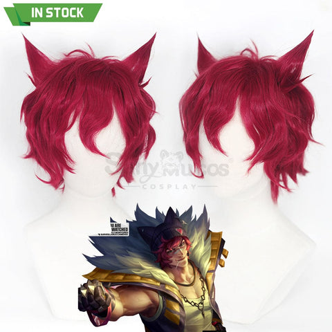 【In Stock】Game League Of Legends Cosplay Heartsteel Sett Wig Wigs