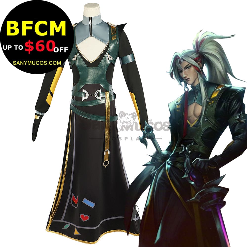 【In Stock】Game League Of Legends Cosplay Heartsteel Yone Costume Plus Size Costumes