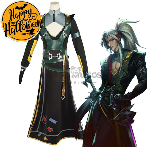 【In Stock】Game League Of Legends Cosplay Heartsteel Yone Costume Plus Size Costumes