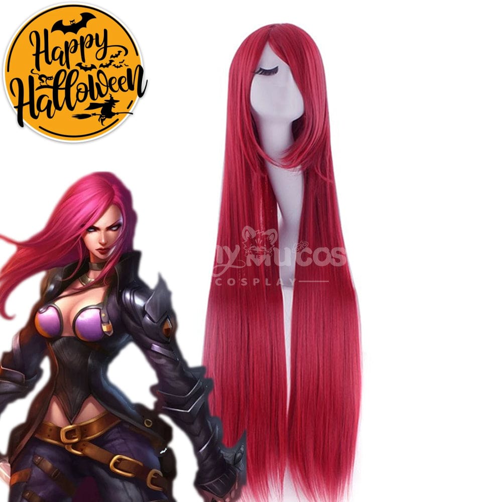 【In Stock】Game League of Legends Cosplay Katarina Du Couteau Cosplay Wig Cosplay Wigs