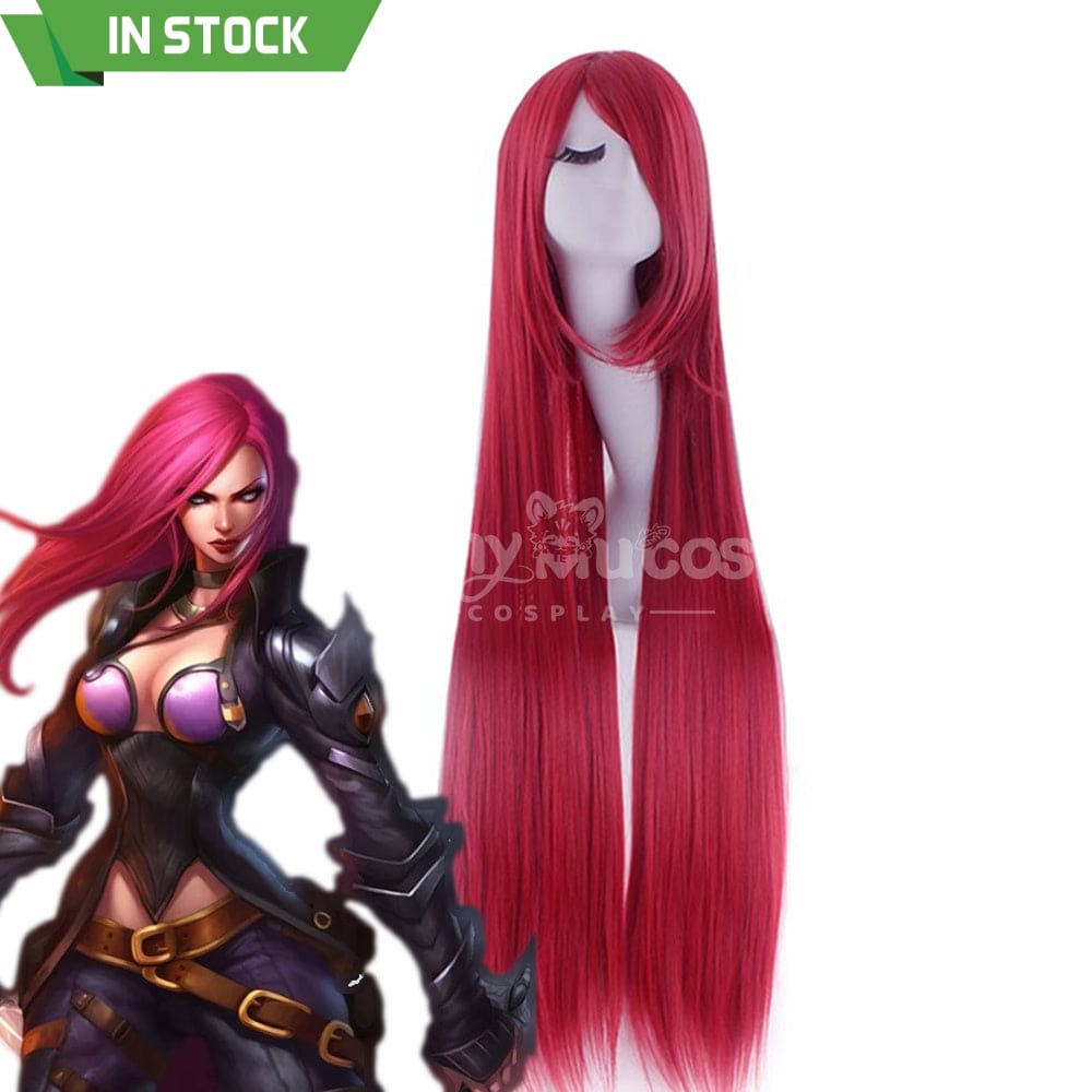 【In Stock】Game League of Legends Cosplay Katarina Du Couteau Cosplay Wig Cosplay Wigs