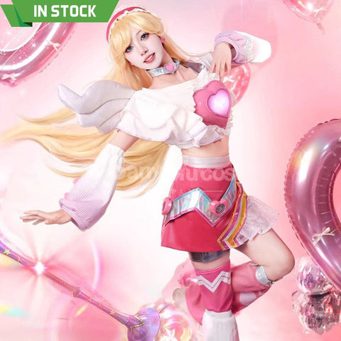 【Pre-Sale】Game League Of Legends Cosplay Lovestruck Lux Costume Premium Edition Costumes