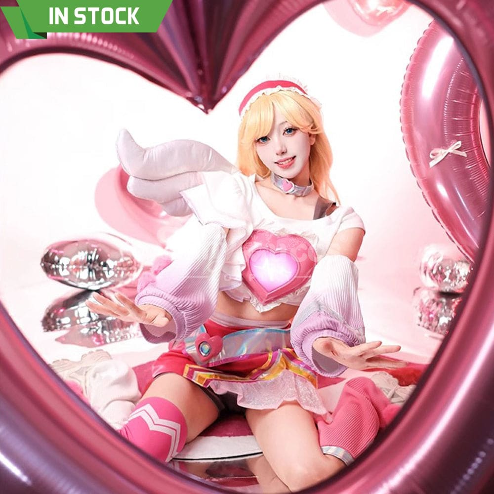 【Pre-Sale】Game League Of Legends Cosplay Lovestruck Lux Costume Premium Edition Costumes