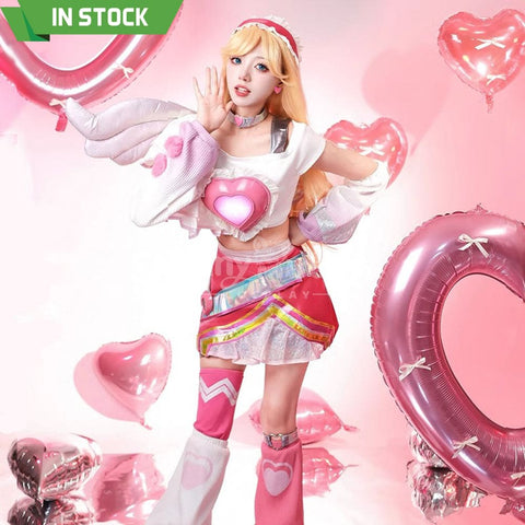 【Pre-Sale】Game League Of Legends Cosplay Lovestruck Lux Costume Premium Edition Costumes