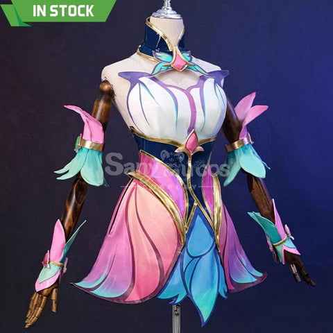 【Pre-Sale】Game League of Legends Cosplay Luxanna Crownguard Cosplay Costume Premium Edition Cosplay Costumes