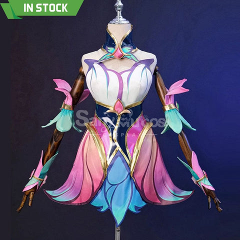 【Pre-Sale】Game League of Legends Cosplay Luxanna Crownguard Cosplay Costume Premium Edition Cosplay Costumes