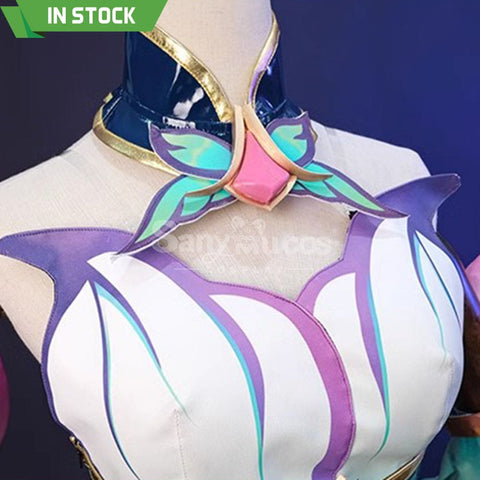 【Pre-Sale】Game League of Legends Cosplay Luxanna Crownguard Cosplay Costume Premium Edition Cosplay Costumes